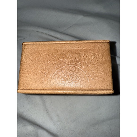 Vintage Egyptian Playing Card Holder With 2 Full Sets If Playing Cards Complete! - Picture 7 of 10